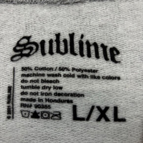 Sublime 40oz to Freedom Rock Band Oversized Crewneck Sweater Size L/XL - Picture 4 of 4